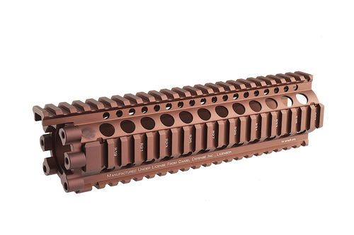 Madbull 9 Inch Daniel Defense Lite Rail Picatinny Handguard (Sand) <font color=red> (Not for Germany)</font>