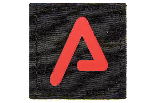 Agency Arms Premium Patches Multicam Black / Red 'A'