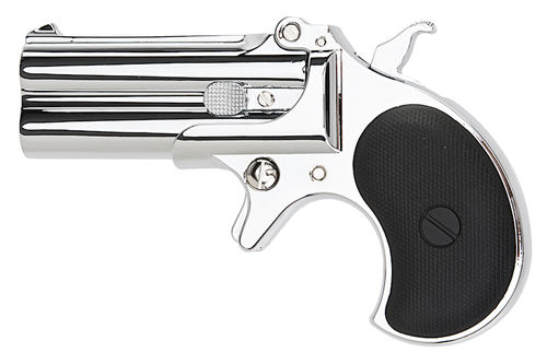MAXTACT Derringer Full Metal Double Barrel 6mm GBB Pistol - Silver