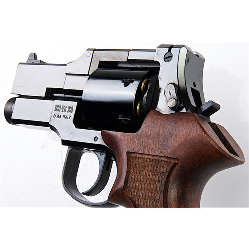 Marushin Mateba Revolver 6mm X-Cartridge Series 3 inch Wood Deep Black
