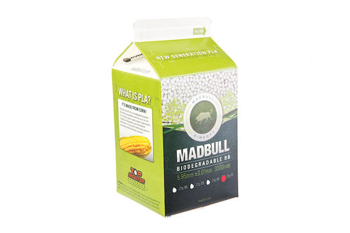 Madbull Precision 0.28g Bio-Degradable BB 3000 rds (Carton) <font color=red> Not for Germany </font>
