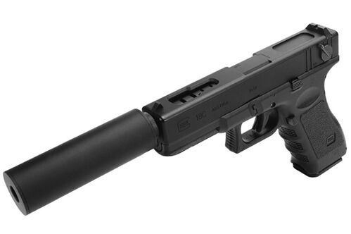 Nine Ball 6.03mm Long Precision Barrel with 14mm CCW Adapter for Tokyo Marui Based G18C AEP (168mm)