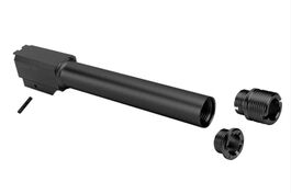 Nine Ball Non-Recoil 2 Way Outer Barrel w/ 14mm CCW Adapter for SIG AIR P320 M17 GBB - BLACK