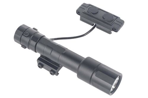 WADSN CD Style RE Airsoft 2.0 Flashlight with Switch (Black)