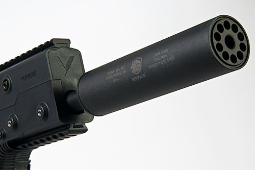 KRYTAC KRISS Vector AEG SMG Rifle w/ Mock Suppressor - Black <font color=red> (Only for Spain)</font>