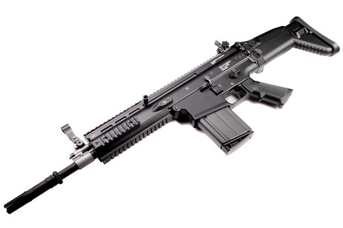 Tokyo Marui Scar-Heavy (Black) Next Generation (NGRS) Airsoft AEG Rifle
