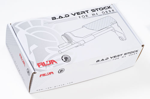 RWA B.A.D. VERT Stock System - PDW Stock (Battle Arms Development Licensed) for WA M4 GBBR