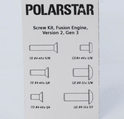 Polarstar Complete Screw Set FEV2, G3