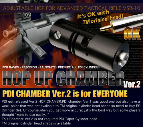 PDI Hop Up Chamber Ver.2 for Tokyo Marui VSR-10