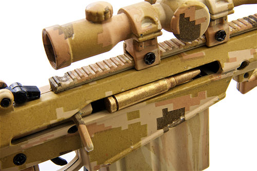 Blackcat Airsoft Mini Model Gun M82A1 (Scale 1:4) - Tan