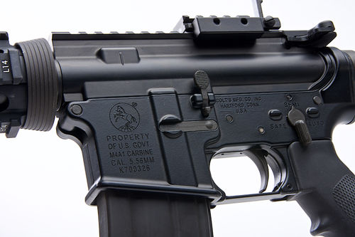 GHK COLT Licensed M4 RAS GBB 14.5 inch V2  - Black