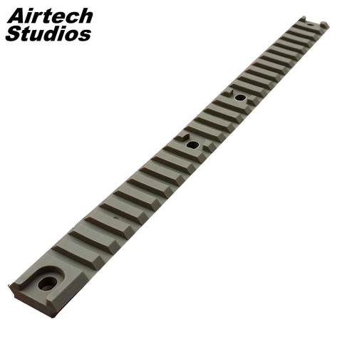 Airtech Studios Full Length Accessory Rail for ARES Amoeba AM-013 - Dark Earth