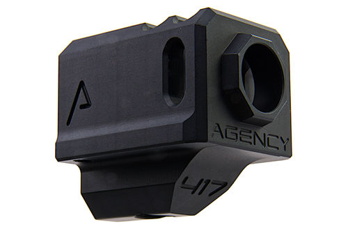 RWA Agency Arms 417 Compensator (14mm CCW) - Black