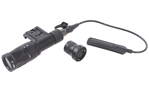 Blackcat Airsoft M300 Flashlight with Tactical IMF Mount - Black