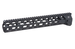 RWA Fortis SWITCH 556 Rail System - 13 inch MLOK Black for M4 AEG Series