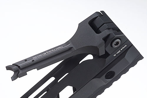 RWA Fortis SWITCH 556 Rail System - 13 inch MLOK Black for M4 AEG Series