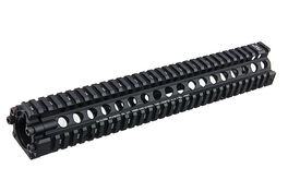 G&P Daniel Defense M4A1 12.5 inch RAS II for Tokyo Marui & G&P M4/ M16 Series - Black