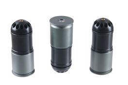 MAG 120rds 40mm Airsoft Cartridge Box Set (3 pack) (Black)