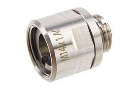 COWCOW Technology A01 Stainless Steel Silencer Adapter (11mm CW to 14mm CCW) - Silver