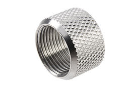 Dynamic Precision Thread Protector Type C M14 CCW - Silver