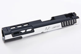 Gunsmith Bros CNC Aluminum STI DVC STD Single Slide for Tokyo Marui Hi-Capa GBB Series - 2 Tone