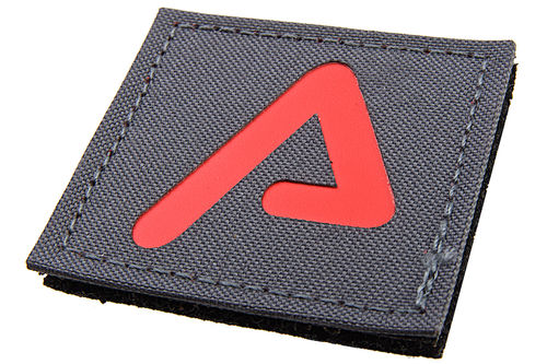 Agency Arms Premium Patches Wolf Grey / Red 'A'