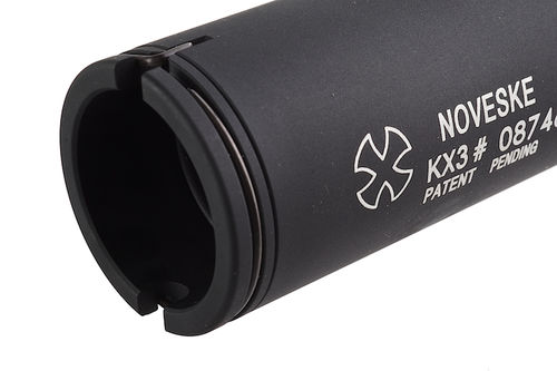 Madbull Noveske KX3 Adjustable Amplifier Flash Hider (Black / CCW) <font color=red> (Not for Germany)</font>