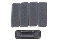 Strike Industries MLOK Cover V2 Style (5pcs) - BK <font color=red> (Not for Germany)</font>