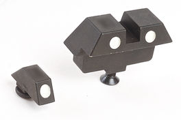 Guarder Steel Night Sight for Tokyo Marui Model 17 (White)