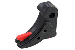 Guarder Ridged Trigger for Tokyo Marui / KJ / WE G Series GBB Pistol (Except G18C) - Black