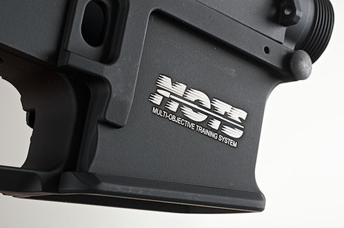 G&P MOTS Taper Metal Receiver for Tokyo Marui M4 / M16 Series & G&P F.R.S Series (Black)