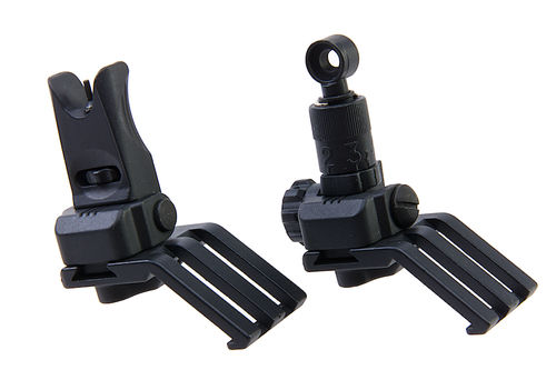 ARES 45 Degree Offet Flip-Up Sight Set for M-Lok System (Type A)