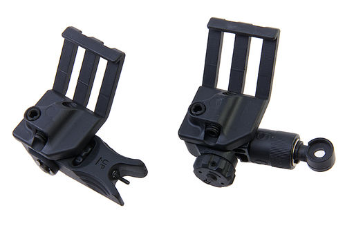 ARES 45 Degree Offet Flip-Up Sight Set for M-Lok System (Type A)