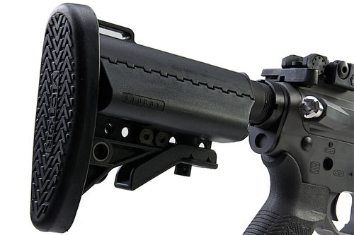 EMG Salient Arms Licensed GRY AR15 (M4) CQB AEG with Stubby Stock - Gray (by G&P)