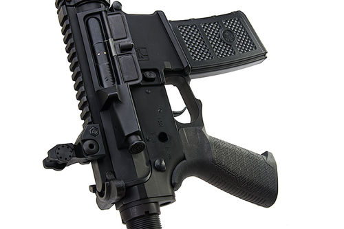 G&P Transformer Compact M4 Airsoft AEG with 12 inch QD Front Assembly Ranier Brake - Black