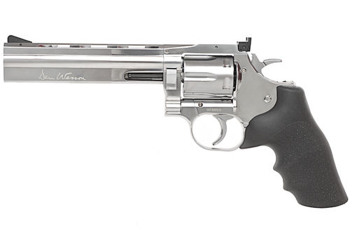 Gun Heaven ASG Dan Wesson 715 6 inch 6mm Co2 Revolver - Silver - RWA Europe