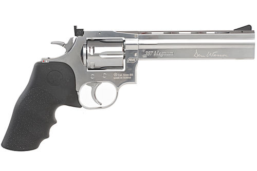 Gun Heaven ASG Dan Wesson 715 6 inch 6mm Co2 Revolver - Silver