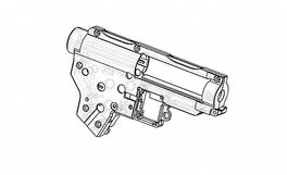 RETROARMS CNC gearbox Amoeba (8mm)