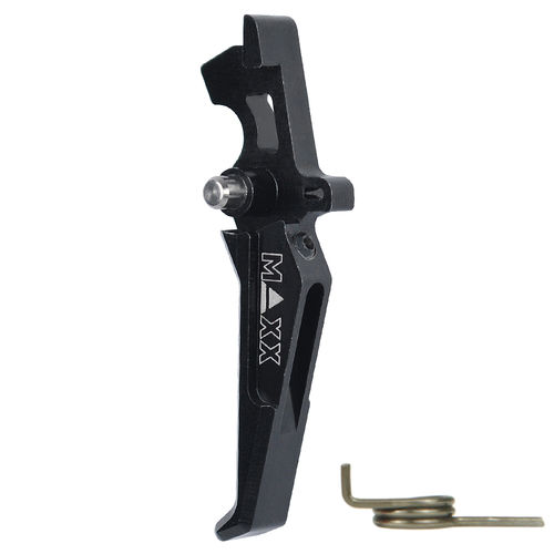 MAXX MODEL CNC Aluminum Advanced Trigger Style E - Black
