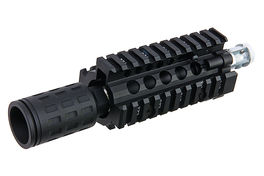 G&P QD Daniel Defense Style 4.5 inch Front Set for G&P M.T.F.C. System M4 Upper Receiver  - Black