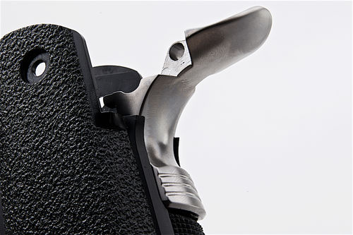 AW Custom HX Grip Safety for Tokyo Marui / WE / AW Hi Capa GBB Pistols - Silver