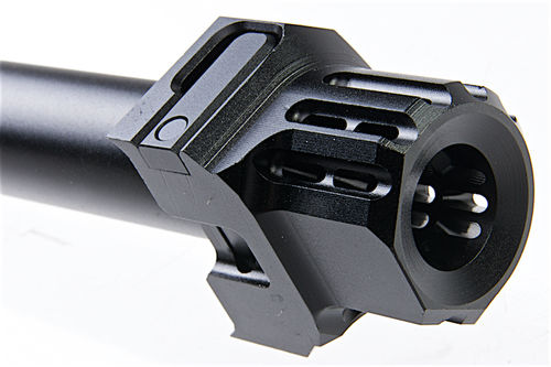 COWCOW Technology Fast Lock Compensator & Barrel Set for Tokyo Marui G Series GBB Pistol -  Black
