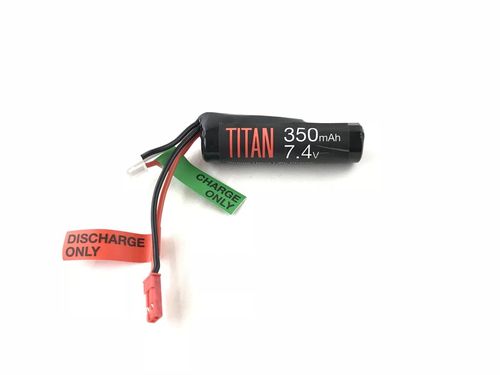 TITAN POWER Battery Lithium Ion 7.4V 350MAH JST HPA v2 <B> RECOMMENDED BATTERY FOR HPA </B> <font color=red> (Not for Belgium, Netherlands)</font>