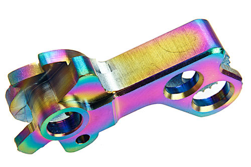 Dynamic Precision Match Grade Stainless Steel Hammer (Type C) for Tokyo Marui Hi-Capa GBB Pistol - Rainbow