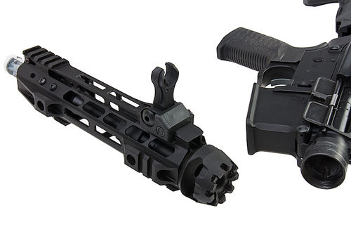 G&P Transformer Compact M4 Airsoft AEG with QD Front Assembly Cutter Brake - New marking
