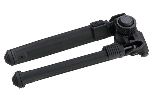 GK Tactical MG Style Adjustable Polymer Bipod for Keymod - Black