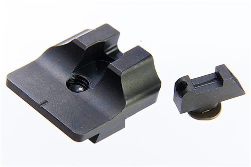 Guns Modify W Style Steel CNC Fiber Optic Sight Set for Umarex (VFC) Glock GBB Series