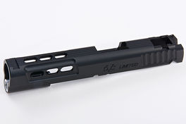 Gunsmith Bros CNC Aluminum STI DVC STD Single Slide for Tokyo Marui Hi-Capa GBB Series - Black