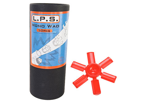 L.P.S. Mono Wad (50pcs per can) for APS CAM MK1, MK2, MK3 Cartridge - Red