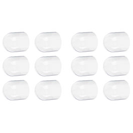 Blackcat Airsoft Breakable Cap for VX Flat Head Projectile (1pack 12pcs) - Clear